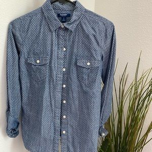 Old Navy Women’s chambray denim button down